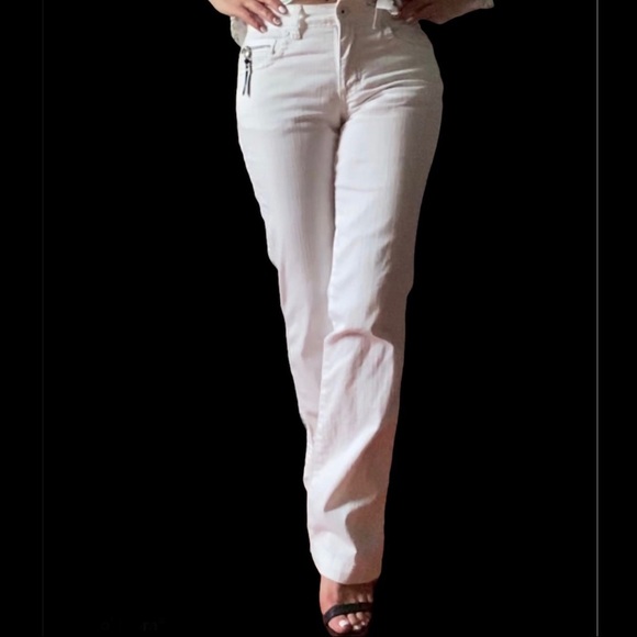 NINE WEST White Stretchy Jeans - Picture 4 of 14